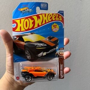 Hot Wheels Orange and Black Drift Car